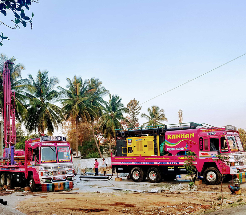 Borewell Drilling Unit